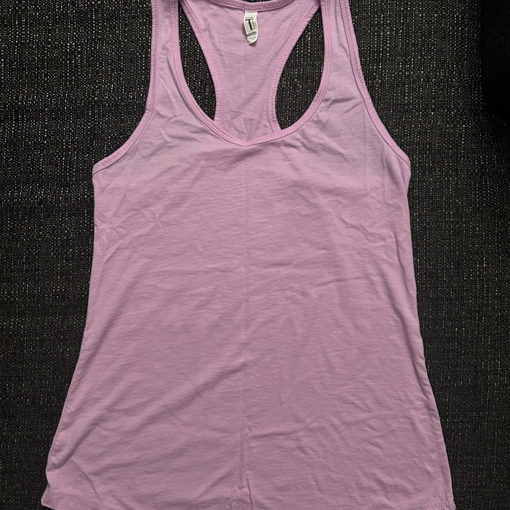 Lavender Racerback Tank Top